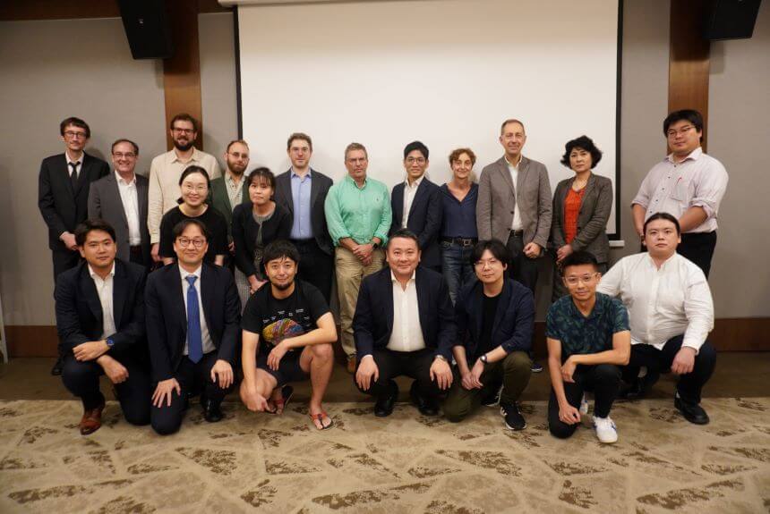  Sawai (back row, fifth from right) at the International Bioethics Symposium, Singapore, 2024 (Photo courtesy Tsutomu Sawai).